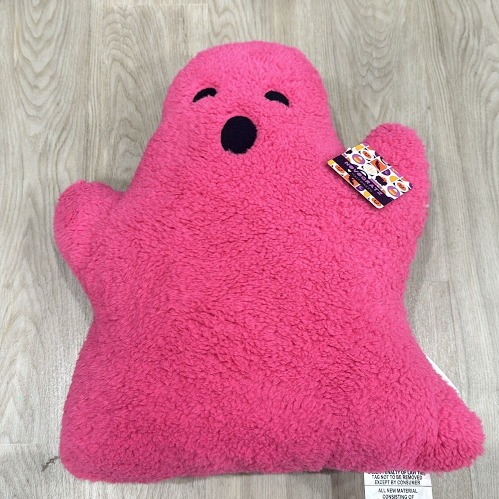 Pink ghost pillow - Picture 2 of 3